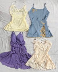 Y2k Spaghettiträgeroberteile (094)