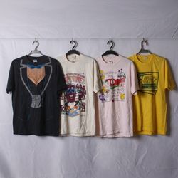 Single Stitch T-Shirts | 10 pcs | 90s Novelty & Gr..