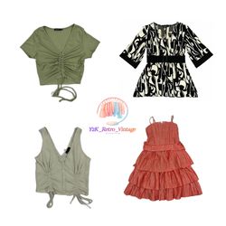 Y2K Tops & Dresses ( 037 )