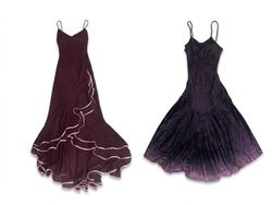 (FV-1148) Vintage Party Dresses Mix – Y2K Satin, M..