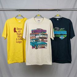 Single Stitch T-Shirts | 10 pcs | Americana, Racin..