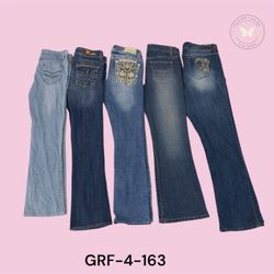 Y2K Inspired Straight Leg Jeans – Retro Street Sty..
