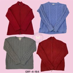 Retro Y2K Cable Knit Jumper – Soft Oversized Sweat..