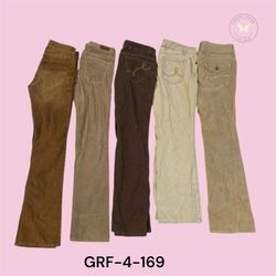 Classic Y2K Corduroy Pants – Tailored Relaxed Fit ..