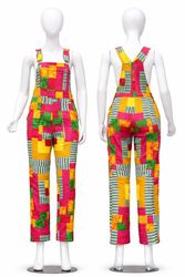 CR1521 Upcycled Patchwork Dungaree