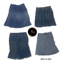 Y2K Denim Midi Skirt – Retro Streetwear Essential ..