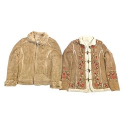 Y2K Shearling Sweat Coat