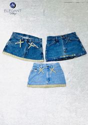 UPCYCLED Denim Skirts - EVR0373
