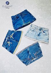 UPCYCLED Denim Skirts - EVR0375