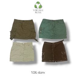 Jupes en coton mini Y2K