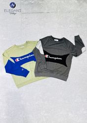 UPCYCLED Champion Sweatshirts - EVR0379