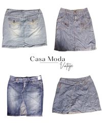 150426-4 Denim midi skirts 9Pcs