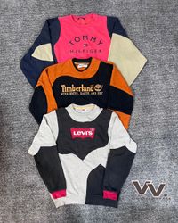 Levi’s / timberland / Tommy Upcycled Sweatshirt # ..