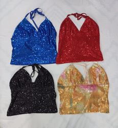 CR7603 Upcycled Beaded Tops