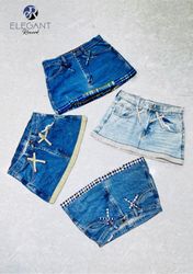 UPCYCLED Denim Skirts - EVR0375