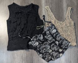 5153 - Y2K-Stil Cami-Tops