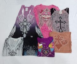 CR7566 Y2K Baby Tees