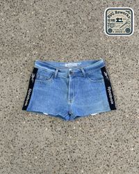 Upcycled Denim Reebok Nike Adidas Shorts