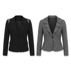 (FV-1172) Y2K Office Wear Coats