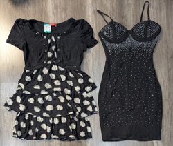 5171 - Y2K Stil Mini Kleid