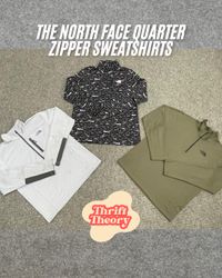 The North Face Quarter Zipper Sweatshirts - (16/04..