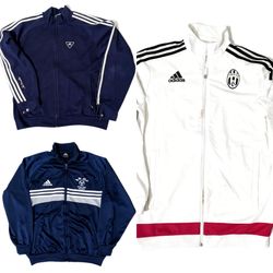 13pc Vintage Adidas Track Jacket Bundle - Team & G..