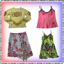 60s Trippy Collection - tops, dresses, skirts (SS-..