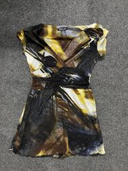 Damen Y2K Samt Crush Tops