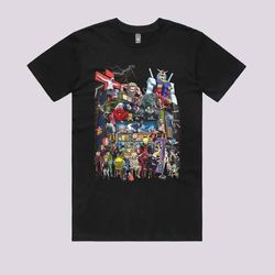 Japanese cartoon print Tshirts
