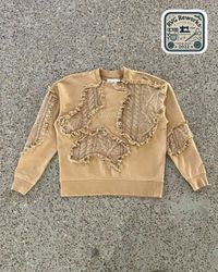 Upcycled Distressed y2k Calvin Klein Sweatshirt