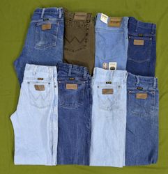 💥 RV3039 Wrangler Zipper Jeans