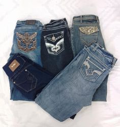 CR7590 Y2K Flare Jeans