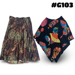 Y2k Printed skirts (brands) Cato and Stretch etc. ..