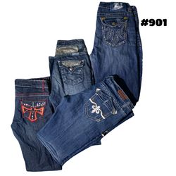 T2k Embellishment Jeans (brands) Lamas ini, Silber..
