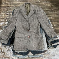 Harris Tweed Wool coats HR63