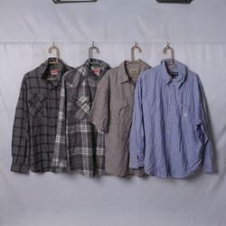 Branded Shirts | 12 pcs | Wrangler, Chaps, RedHead..