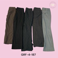 Women’s Y2K Low Waist Poly Pants – Trendy 2000s Fa..