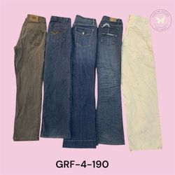 Y2K Low Rise Baggy Jeans for Women – Vintage Wash ..
