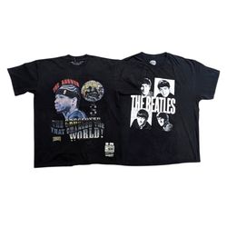 Vintage Movie Music Graphic Print Tshirts