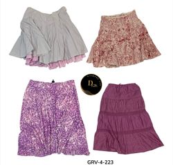 Jupe en coton Y2K – Tissu doux esthetique décontra..