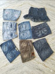 Vintage Low-Rise Dreams: Rare Denim Skirt Collecti..
