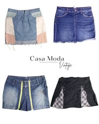 170426-6 women denim Mini skirts 16pcs