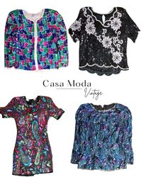 170426-7 Women beaded tops 15pcs