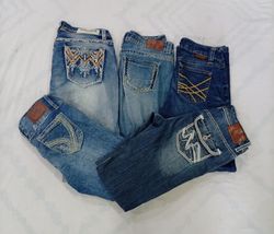 CR7626  Y2K Flare Jeans