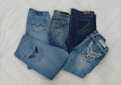 CR7627 Y2K Flare Jeans