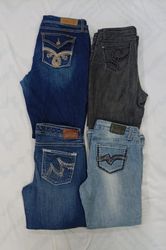 CR7628 Y2K Flare Jeans