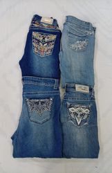 CR7631 Y2K Flare Jeans