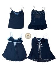 Y2K Black Hot Selling Nighties 15 pcs At 777