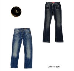 Jeans Y2K modernes – Denim streetwear inspiré vint..