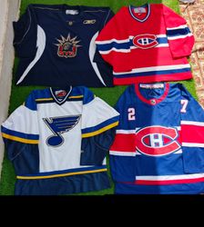NFL NHL NBA & MLB jerseys (61) pcs